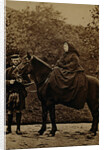 Queen Victoria on 'Fyvie' with John Brown at Balmoral by George Washington Wilson